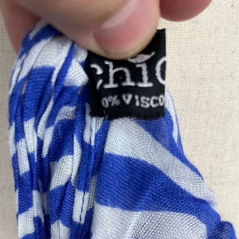 Chic Viscosse Infinity Scarf EUC